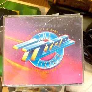 ZZ TOP SIXPACK THE FIRST 6 Classic ALBUMS ON 3 Custom DISCS Billy Dusty & Frank